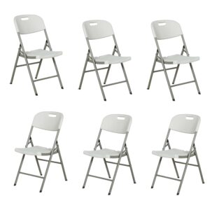 Komplet 6 sztuk - krzesła cateringowe składane