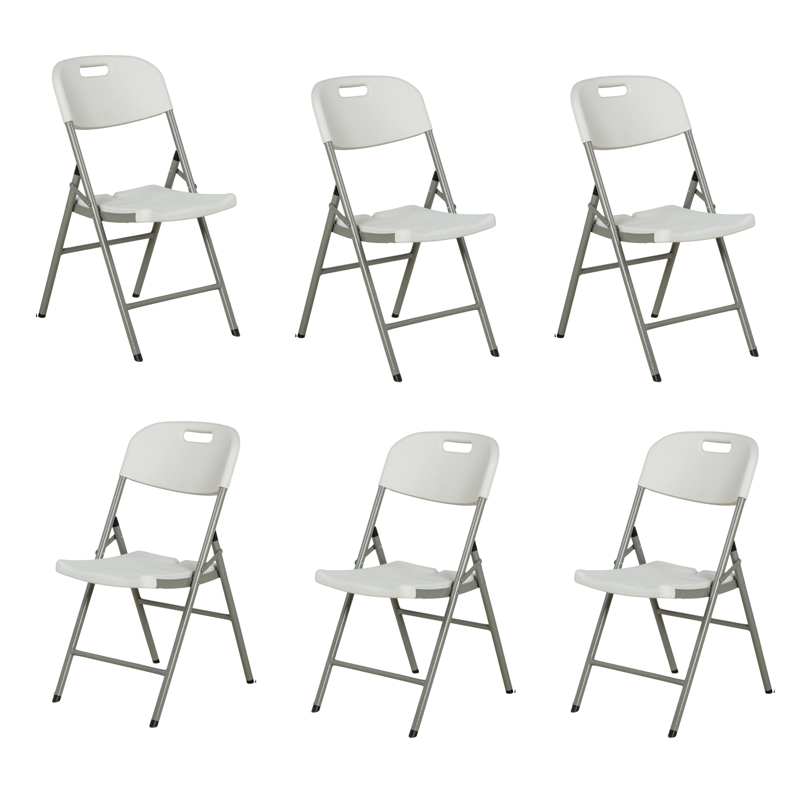Komplet 6 sztuk - krzesła cateringowe składane