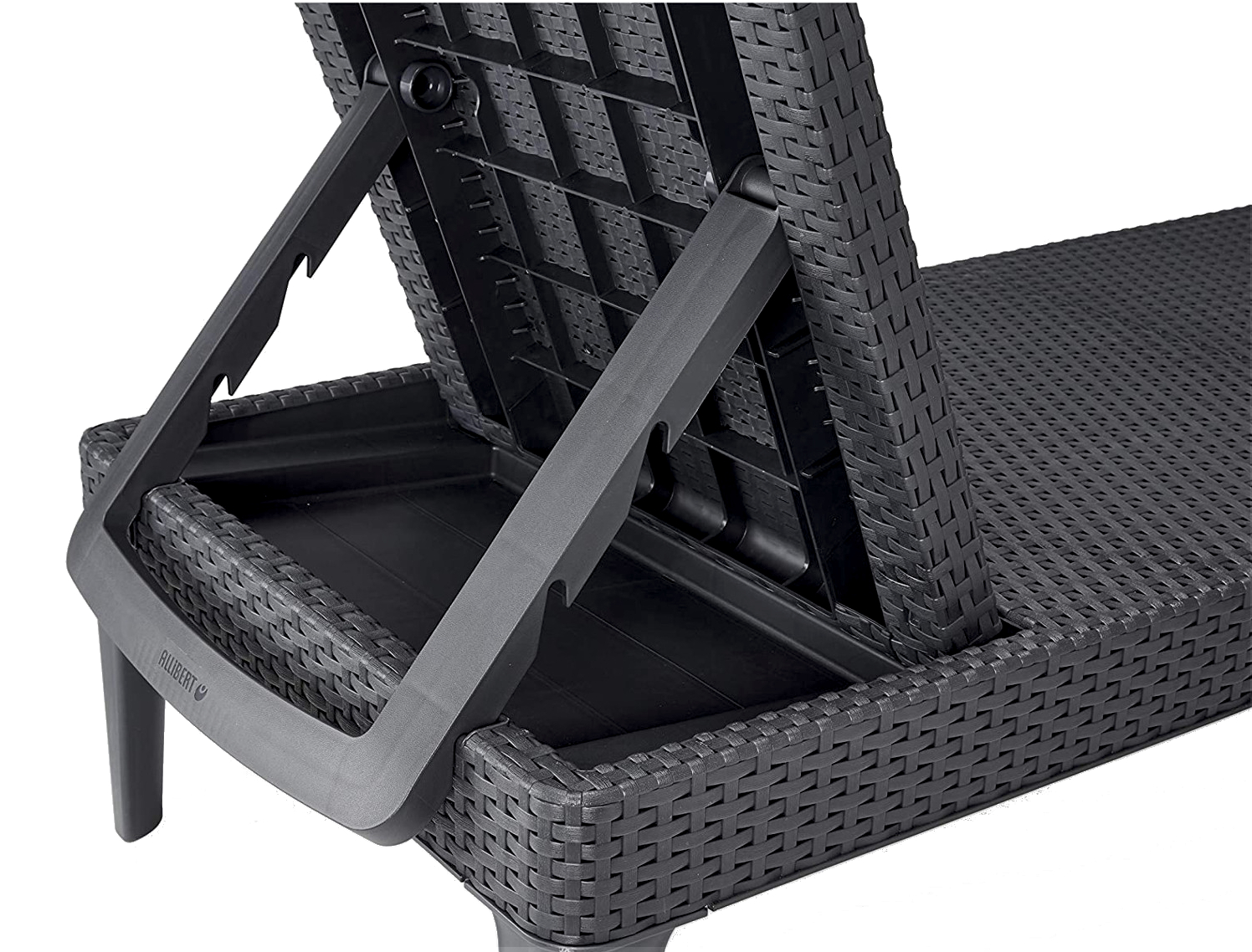 Zbliżenie na mechanizm ustawiania wysokości oparcia