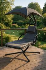Fotel bujak ogrodowy wiszący Huśtawka MALIBU – komfort i styl na tarasie