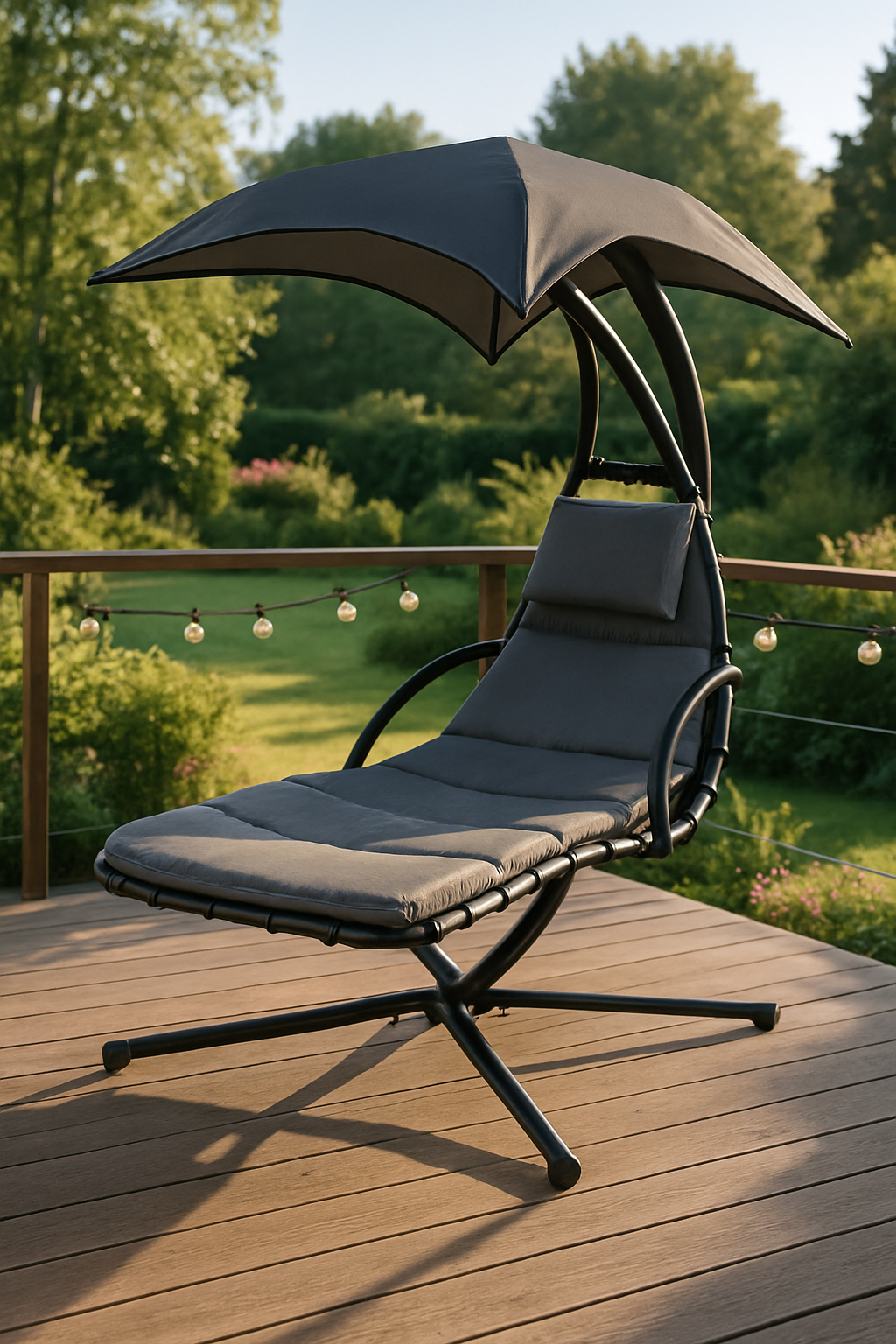 Fotel bujak ogrodowy wiszący Huśtawka MALIBU – komfort i styl na tarasie