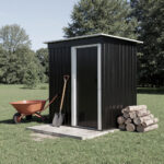 Garaż Domek Ogrodowy Narzędziowy Schowek Blaszak AŁTAJ 150x75x182 cm