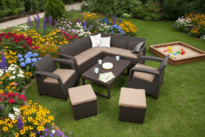 Komplet mebli ogrodowych CORFU 