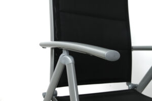 Krzesło zestawu RITMO - zbliżenie na materiał ze zmiękczeniem