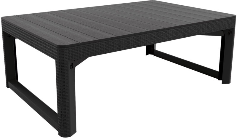 MEBLE OGRODOWE SALEMO XG151 FOTELE + STÓŁ + SOFA GRAFIT