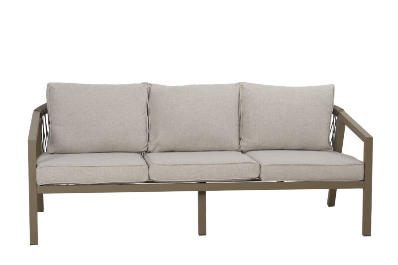 Komplet mebli ogrodowych FLORENCJA Zestaw aluminiowy 5 os wodoodporny - obrazek 11
