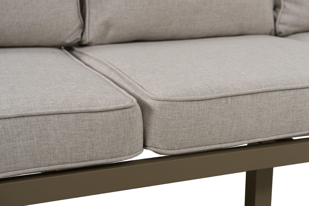 Aluminiowy zestaw mebli ogrodowych FLORENCJA – luksusowy wypoczynek w Twoim ogrodzie dla 5 osób