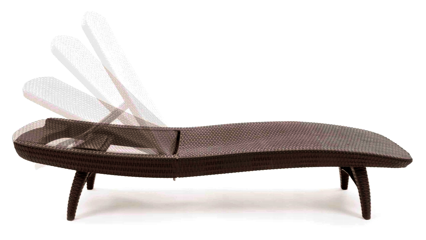 Zestaw leżaków KETER Pacific brąz 2 leżaki ze stolikiem bocznym - obrazek 5