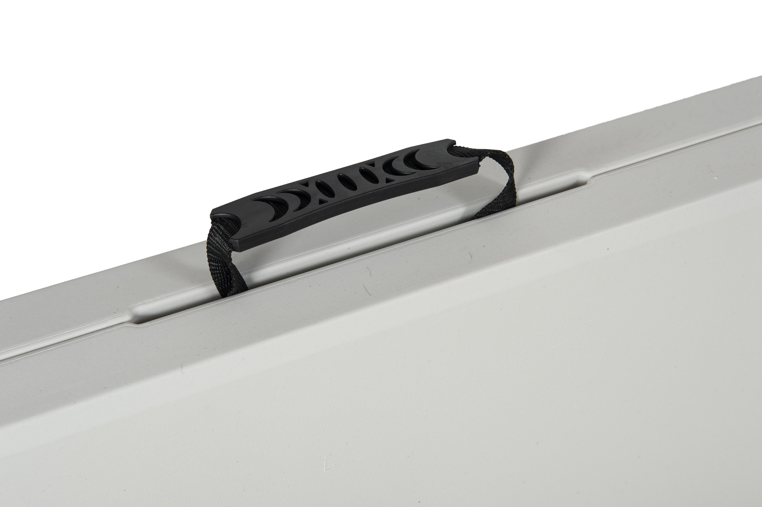 BIAŁA ławka cateringowa WYTRZYMAŁA składana 182 cm + CZARNY pokrowiec - obrazek 10