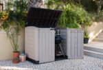 Schowek ogrodowy Keter STORE IT OUT ARC – wiata na śmieci i schowek na narzędzia 1200L