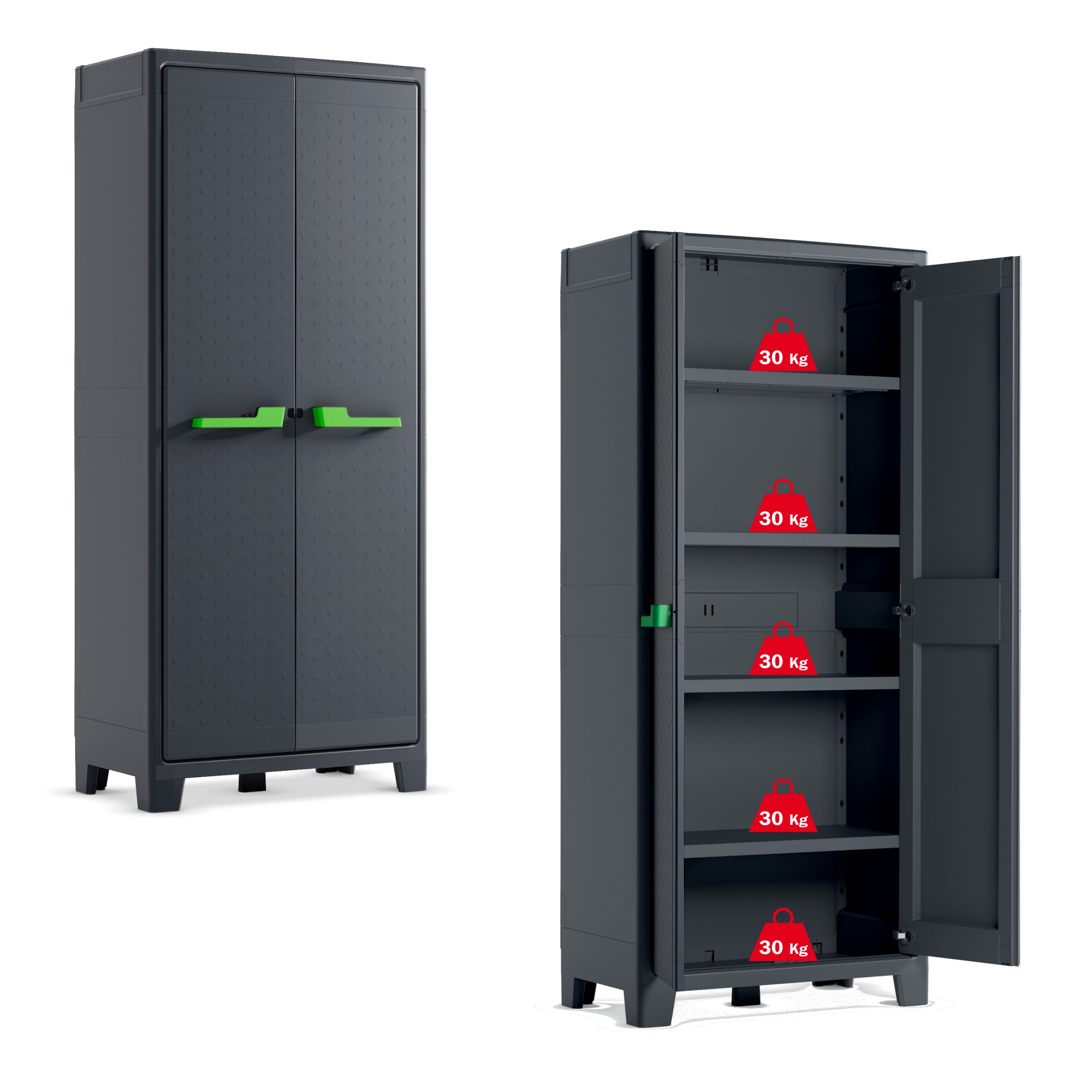 Wysoka szafa gospodarcza MOBY HIGH