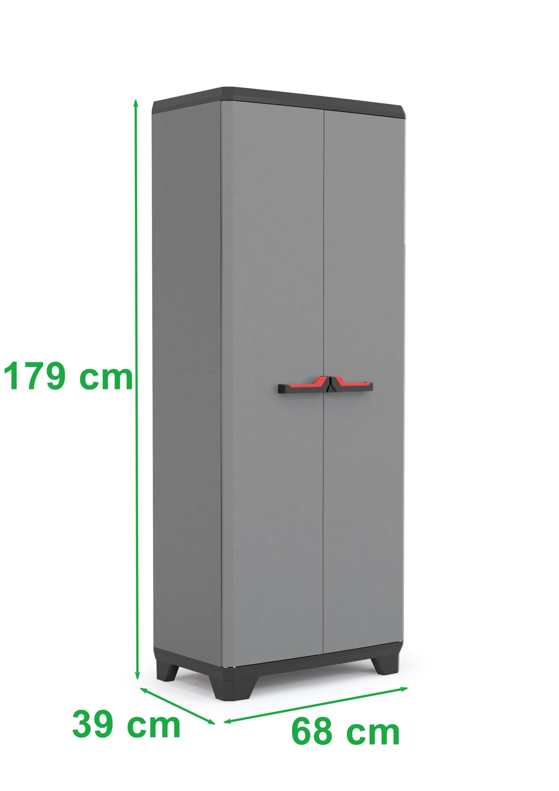Wysoka szafa gospodarcza STILO wymiary