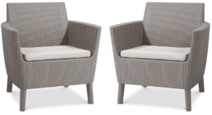 Fotele ogrodowe SALEMO duo cappuccino