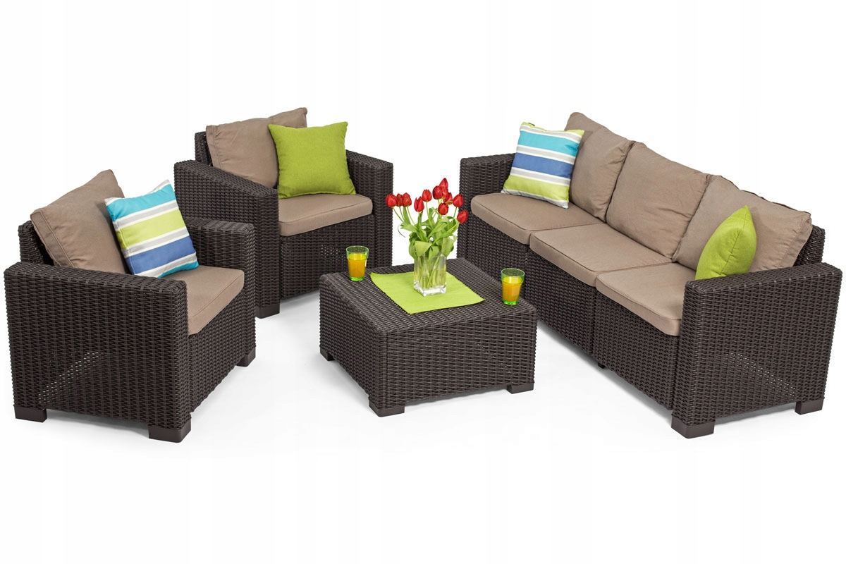 Możliwości aranżacji mebli CALIFORNIA brąz