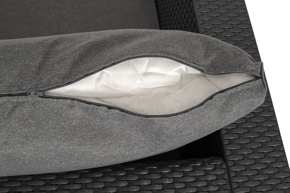 Wnętrze poduszki Fotel ogrodowy SALTA grafit