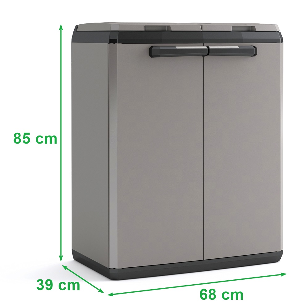 Wymiary szafka kosz na śmieci SPLIT BASIC